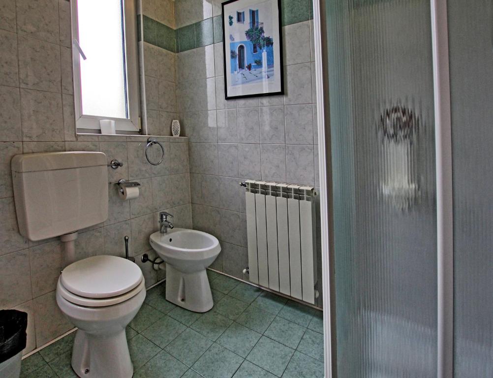 Koupelna v ubytování La Chiocciola Guesthouse Briantea