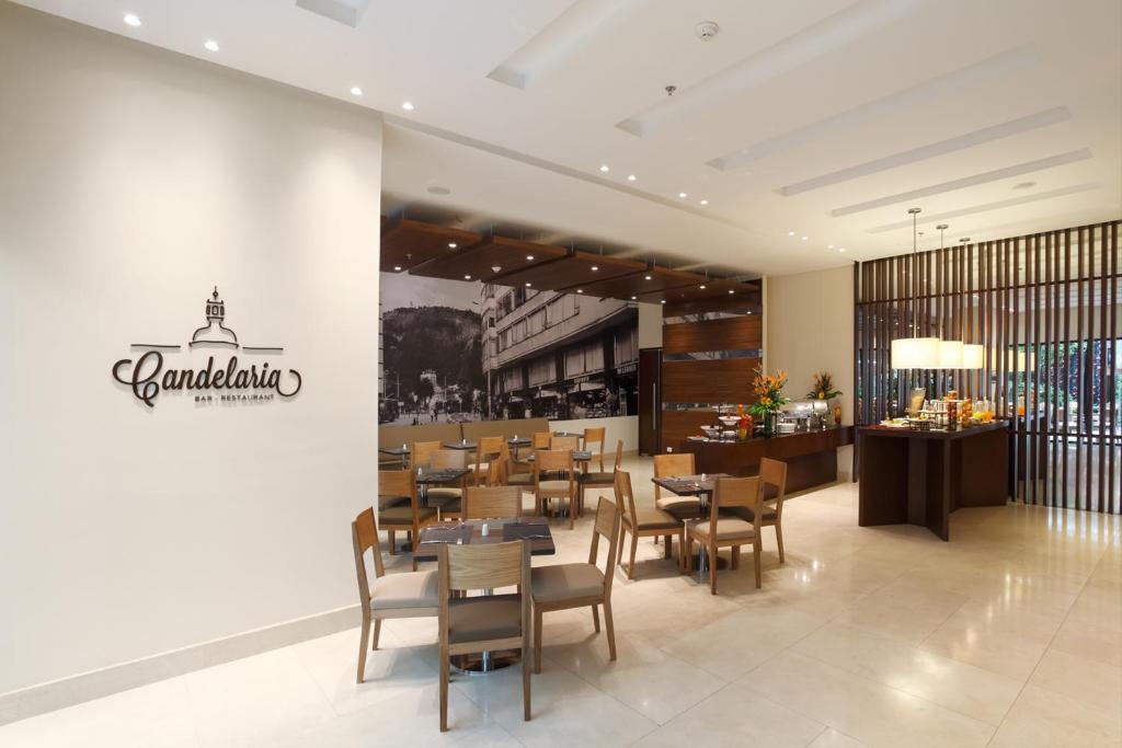 Restaurace v ubytování Mercure Bogota Calle 100