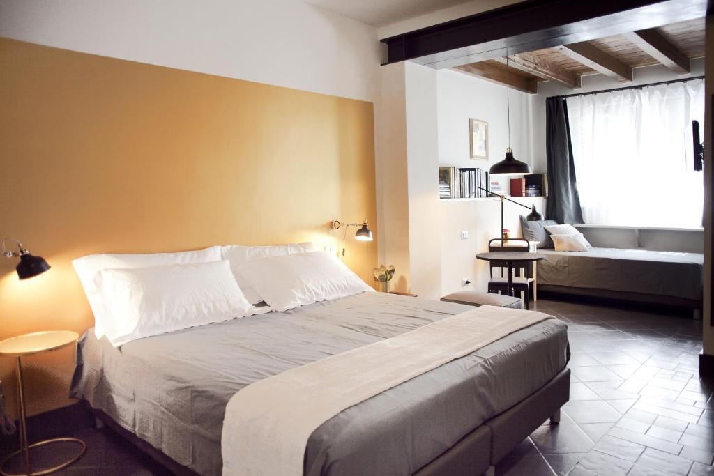 Postel nebo postele na pokoji v ubytování Pepita Lodge