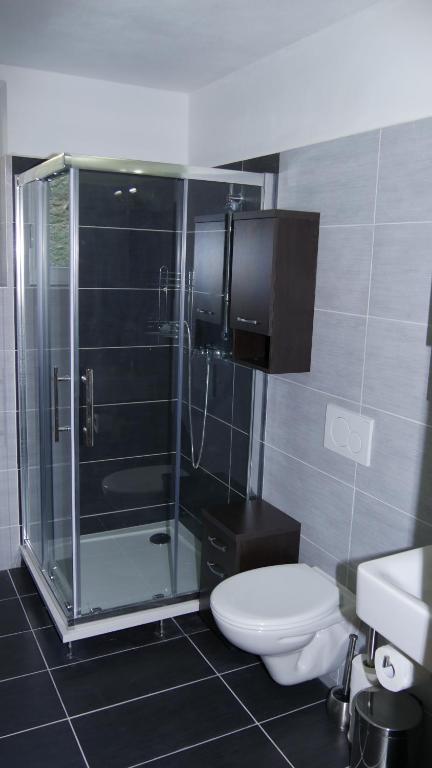 Łazienka w obiekcie Všemina Apartman