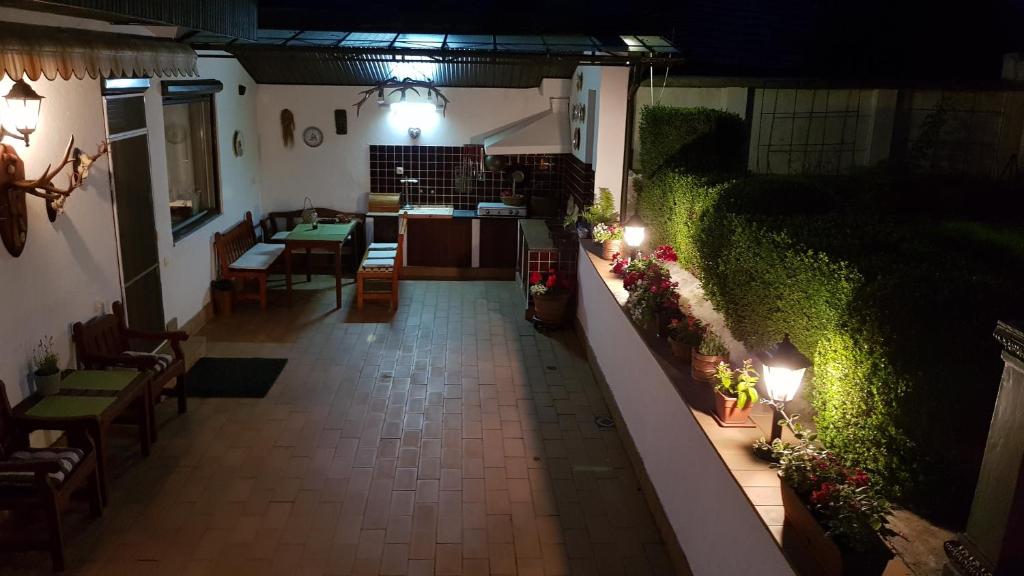 Posezení v ubytování Casa Vanatorului