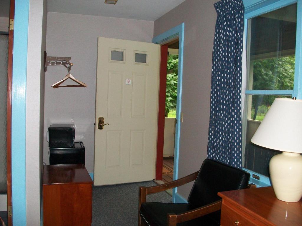 Posezení v ubytování Mohican Motel
