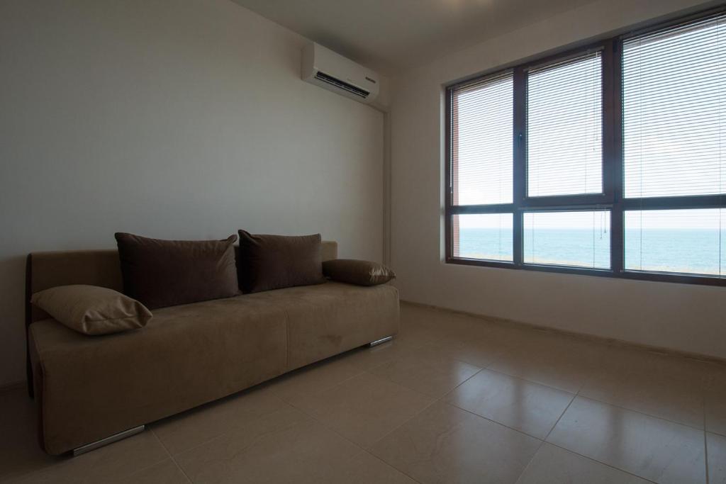 Posezení v ubytování Sunrise Apartments