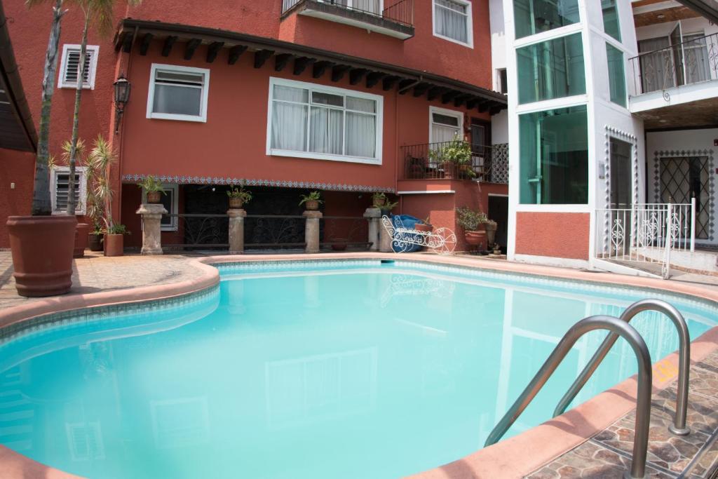 Bazén v ubytování Hotel Posada Vista Bella nebo v jeho okolí