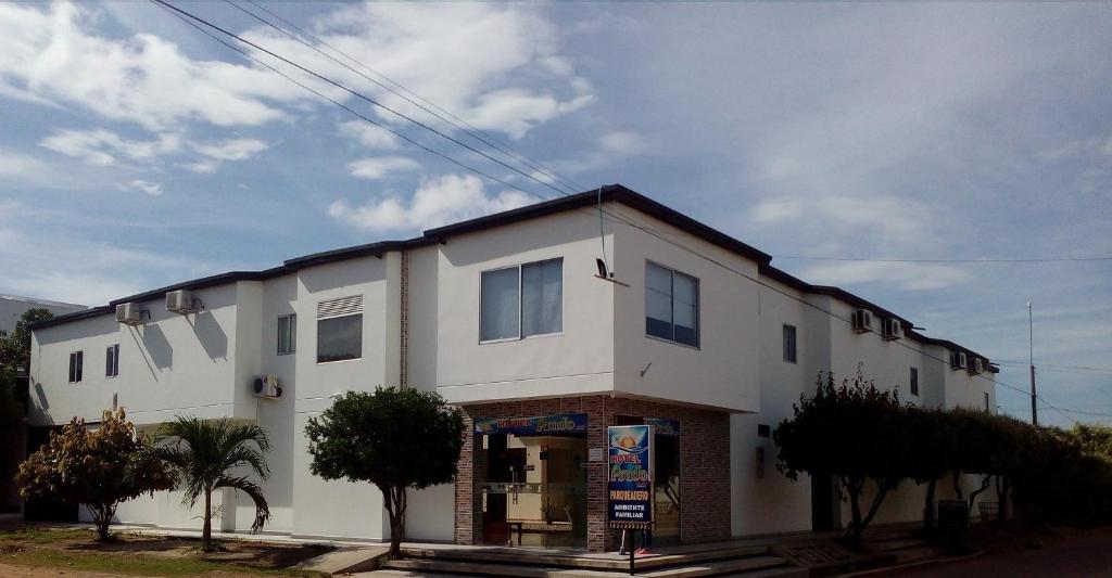 Budova, kde se hotel nachází