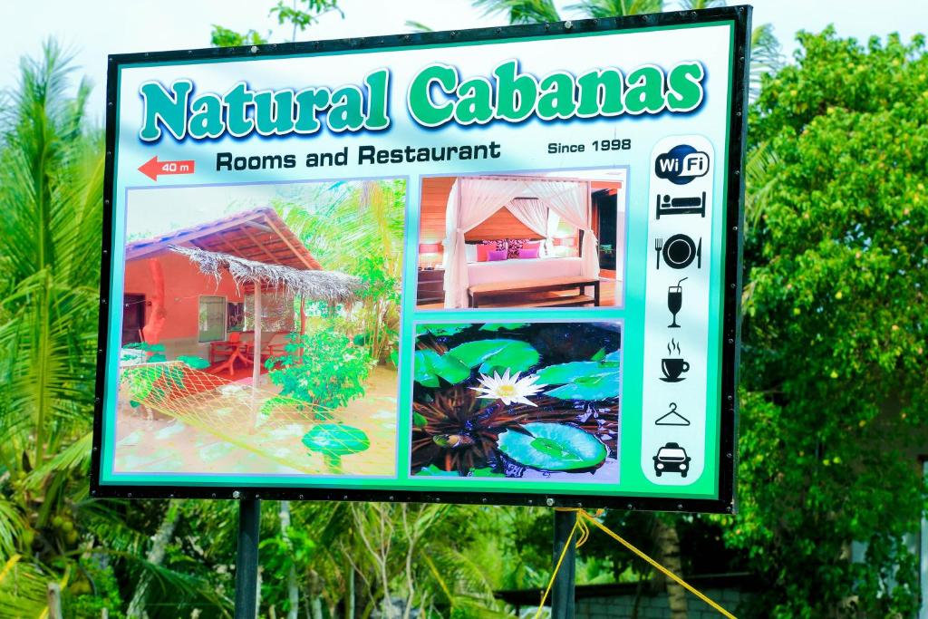 Certifikát, hodnocení, plakát nebo jiný dokument vystavený v ubytování Natural Cabanas