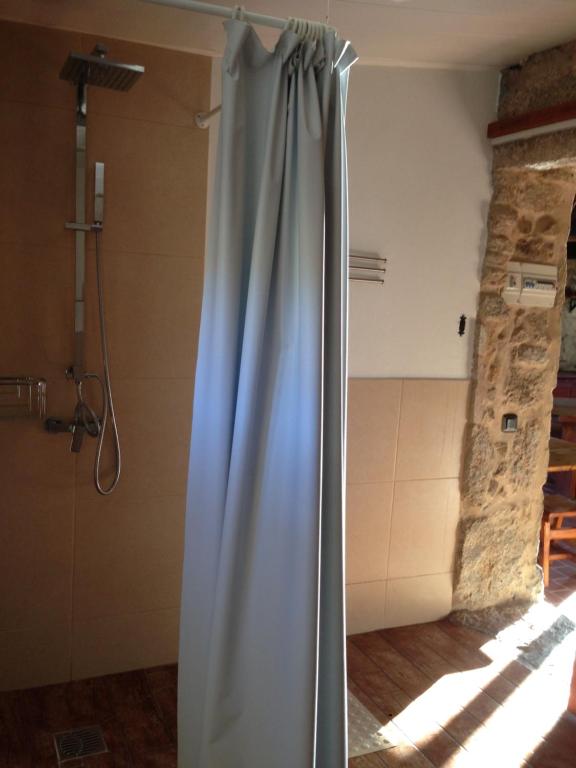 A bathroom at O Rincón de David