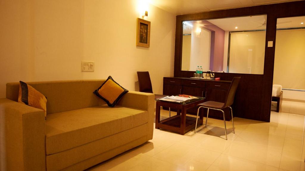 Posezení v ubytování Hotel Golden View