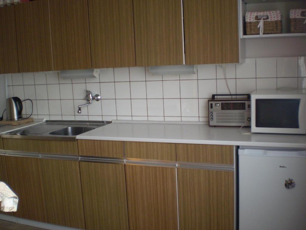 Kuchyň nebo kuchyňský kout v ubytování apartman pro 4 osoby