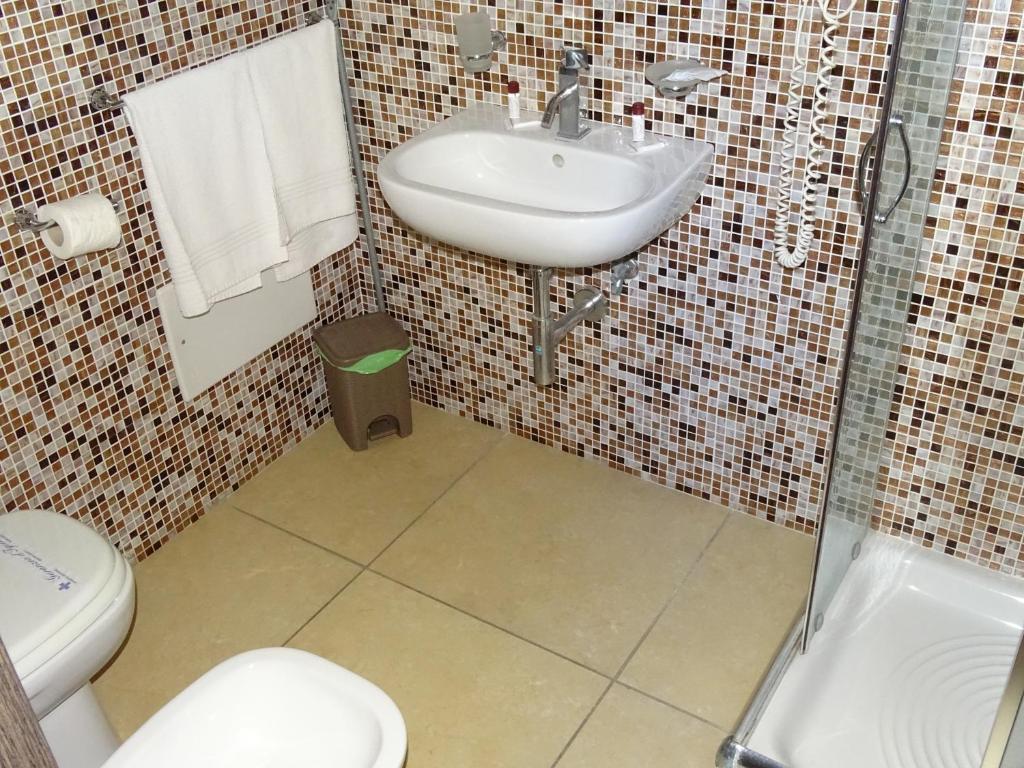 Łazienka w obiekcie B&B Soleluna