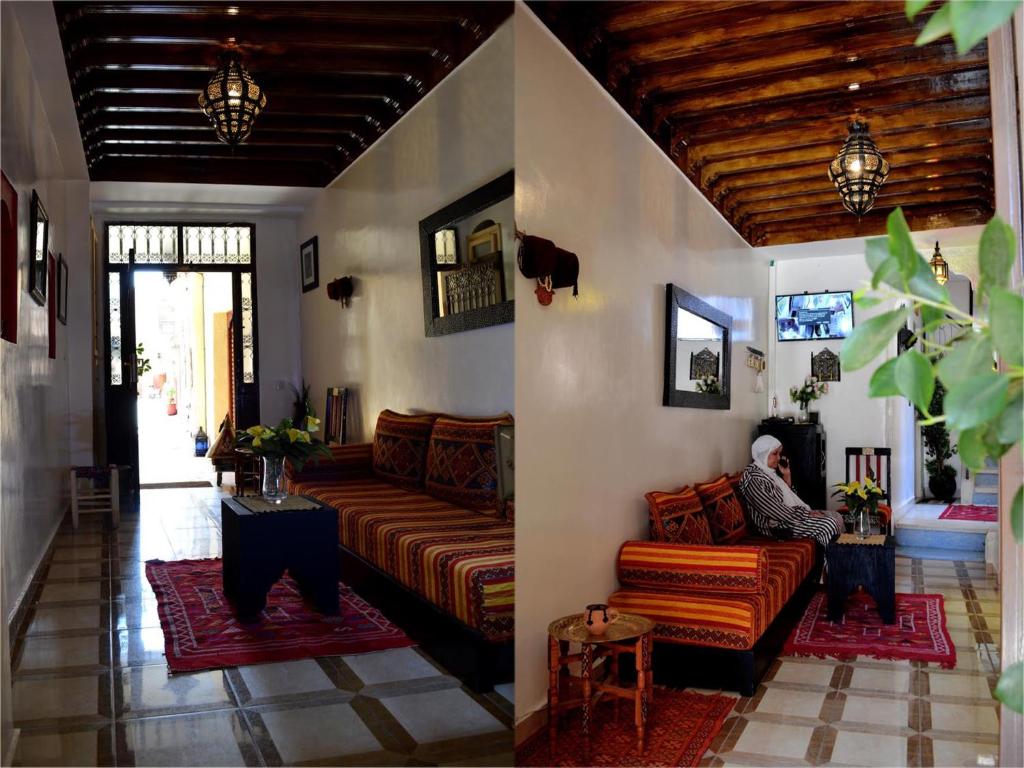 Un lugar para sentarse en Dar Yasser