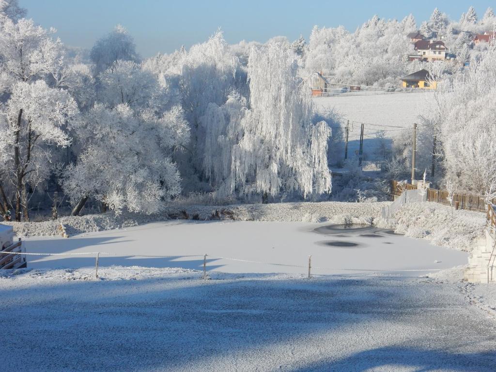 Sport-hotel Šibeniční vrch v zimě