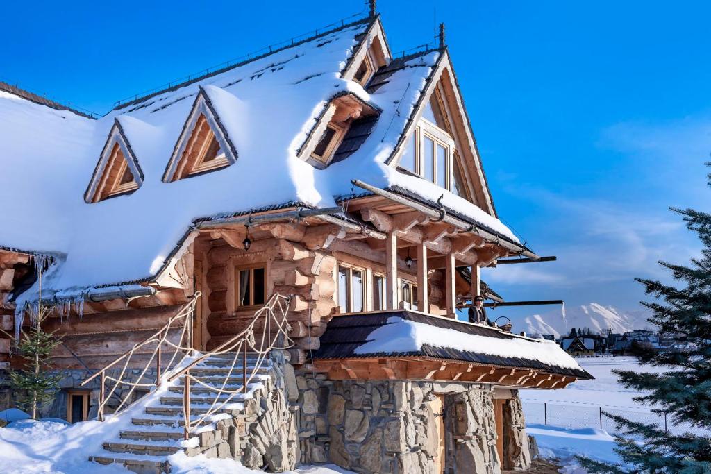 Luxury Chalet Villa Gorsky v zimě