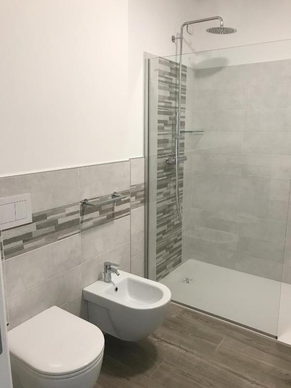 Kúpeľňa v ubytovaní Maso Tobel Riva del Garda