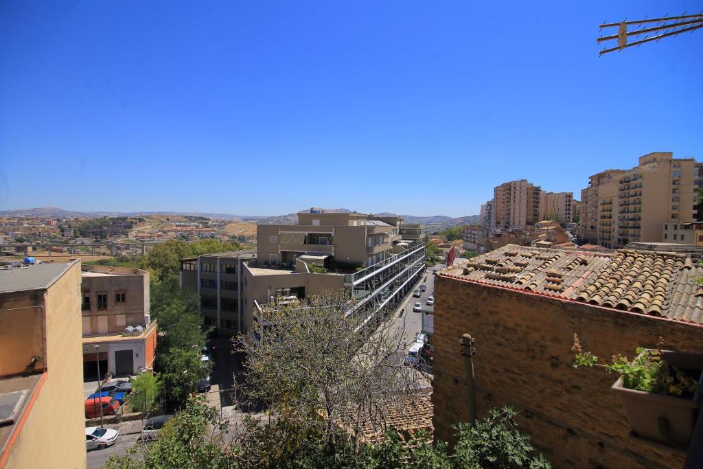 Nespecifikovaný výhled na destinaci Agrigento nebo výhled na město při pohledu z penzionu