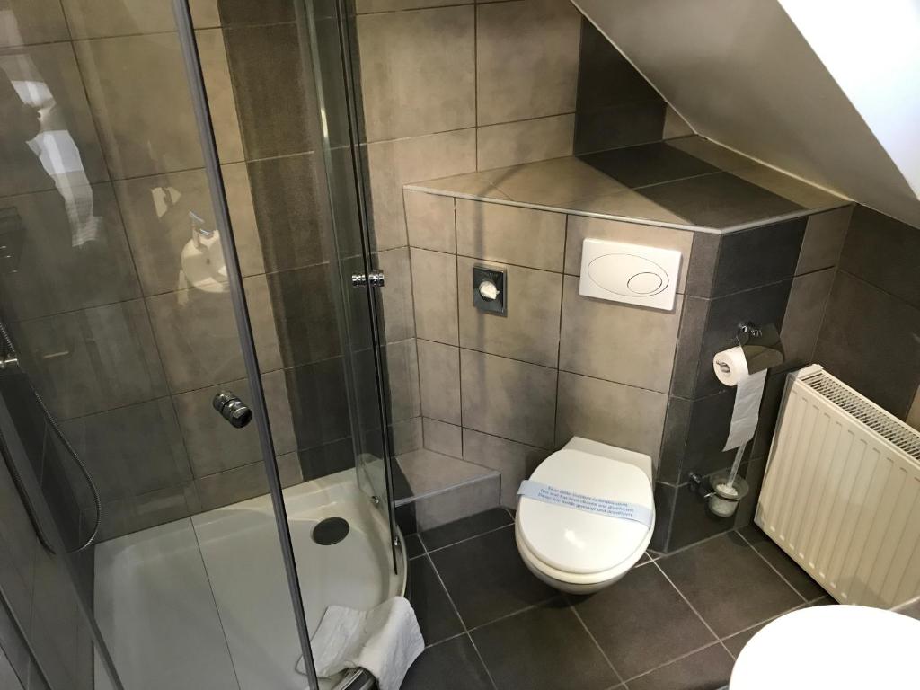 Koupelna v ubytování Royal Apartments Hotel Kecskemét