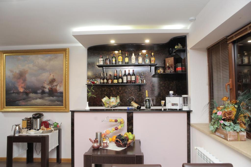 Nápoje v ubytování Daniel Boutique Hotel