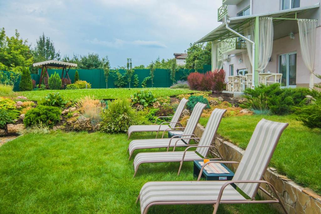 Zahrada ubytování Mini Hotel Ryleev