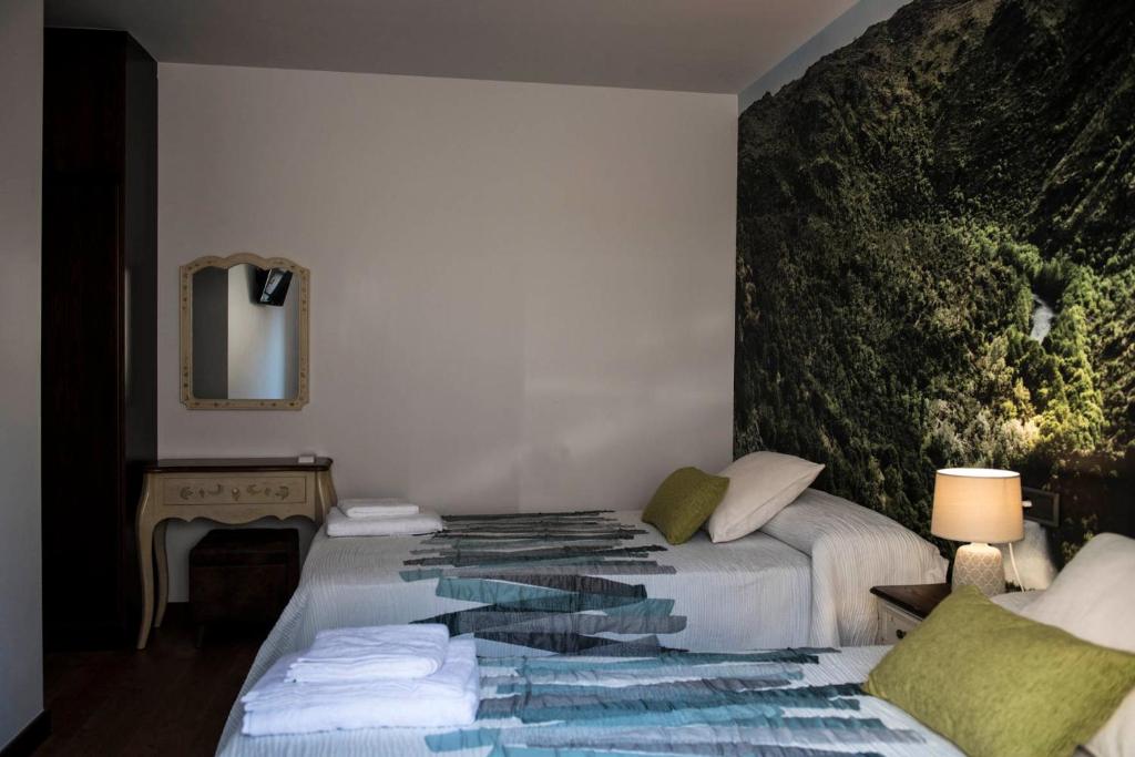 Postel nebo postele na pokoji v ubytování Dos Aguas Arribes