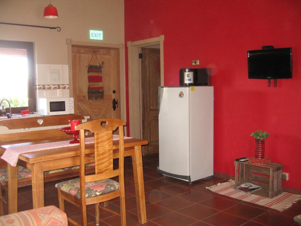 Cucina o angolo cottura di Regenbogen Bungalows