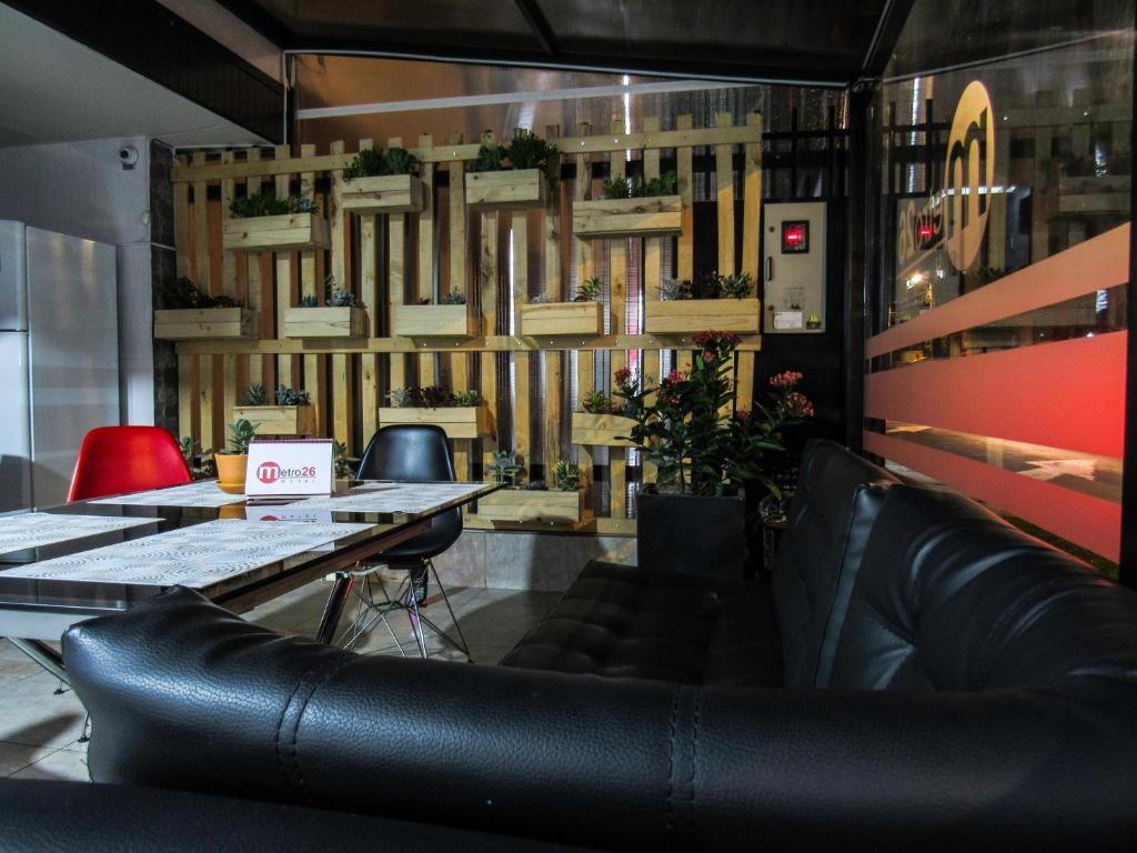Posezení v ubytování Hotel Metro 26