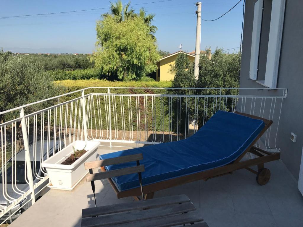 Balkón nebo terasa v ubytování Ripari di Giobbe