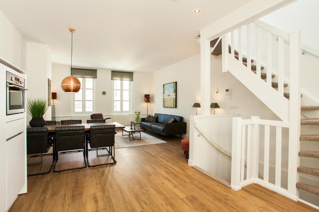 Posezení v ubytování Stayci Serviced Apartments Royal Palace