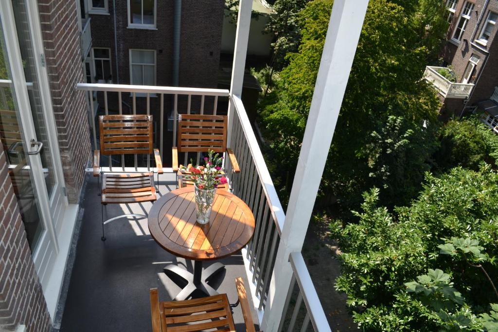 Balkón nebo terasa v ubytování Alp Hotel