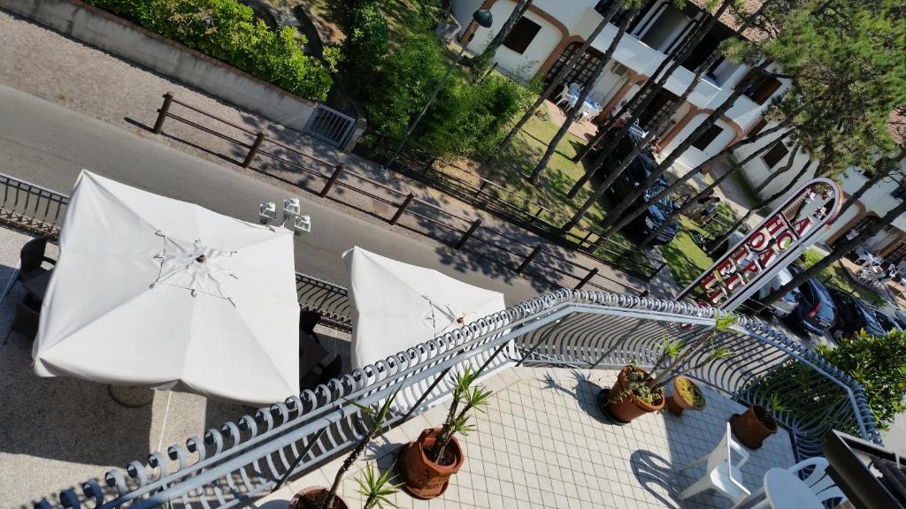 Balkón alebo terasa v ubytovaní Hotel Acapulco