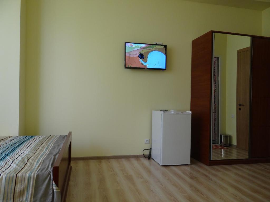 TV a/nebo společenská místnost v ubytování Blue Star