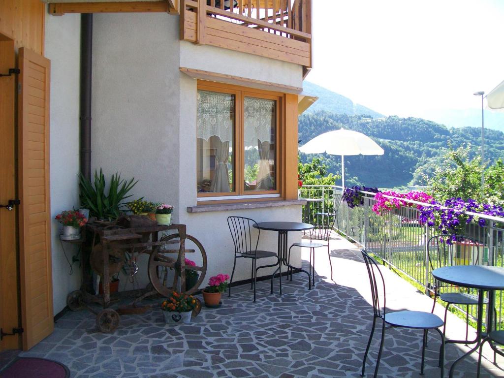 Nespecifikovaný výhled na hory nebo výhled na hory při pohledu z bed and breakfast