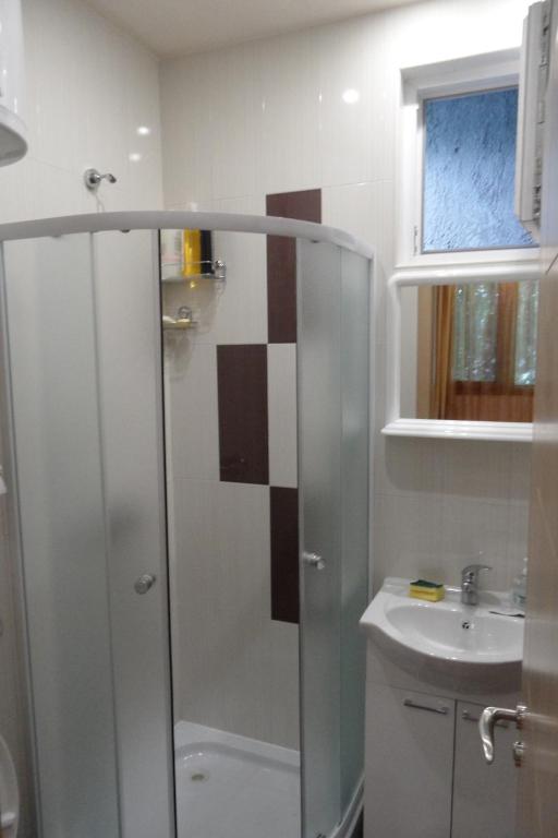 Koupelna v ubytování Hostel Oasis