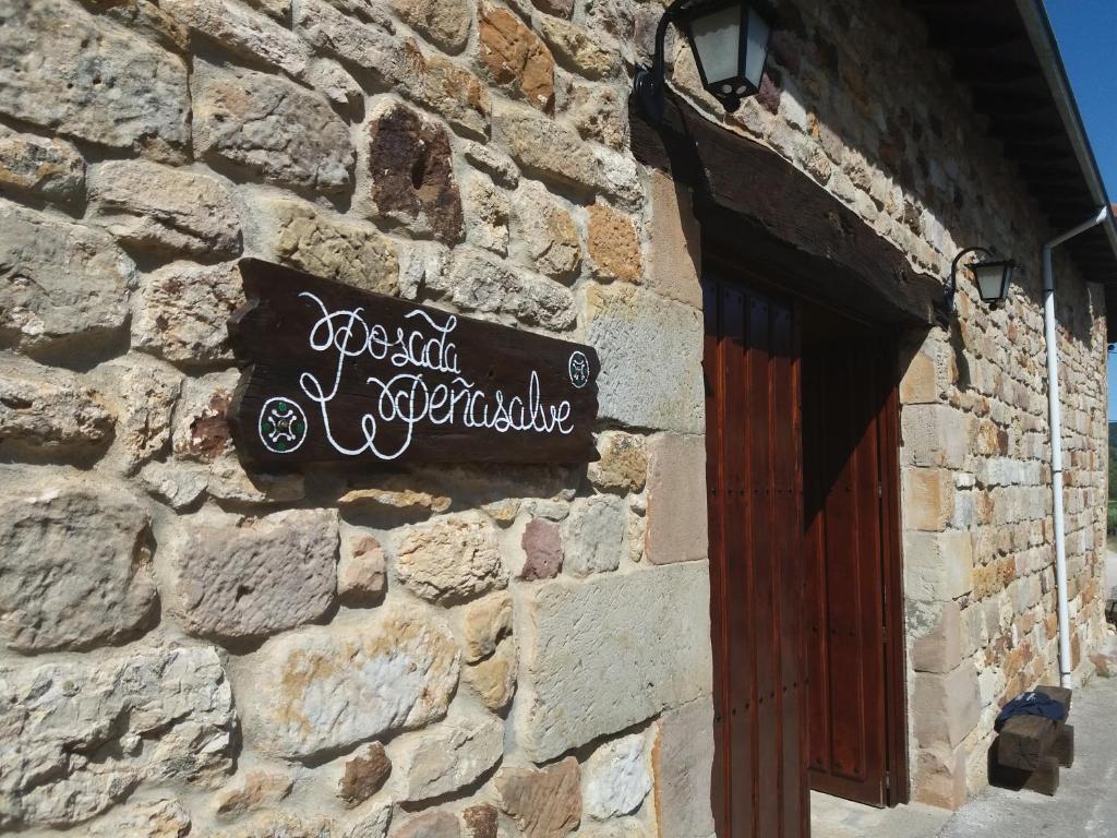 Certificado, premio, señal o documento que está expuesto en Peñasalve