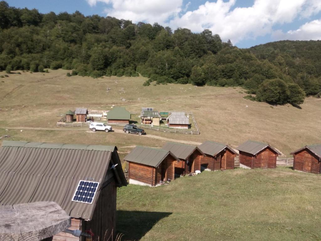 Příroda nedaleko venkovského domu