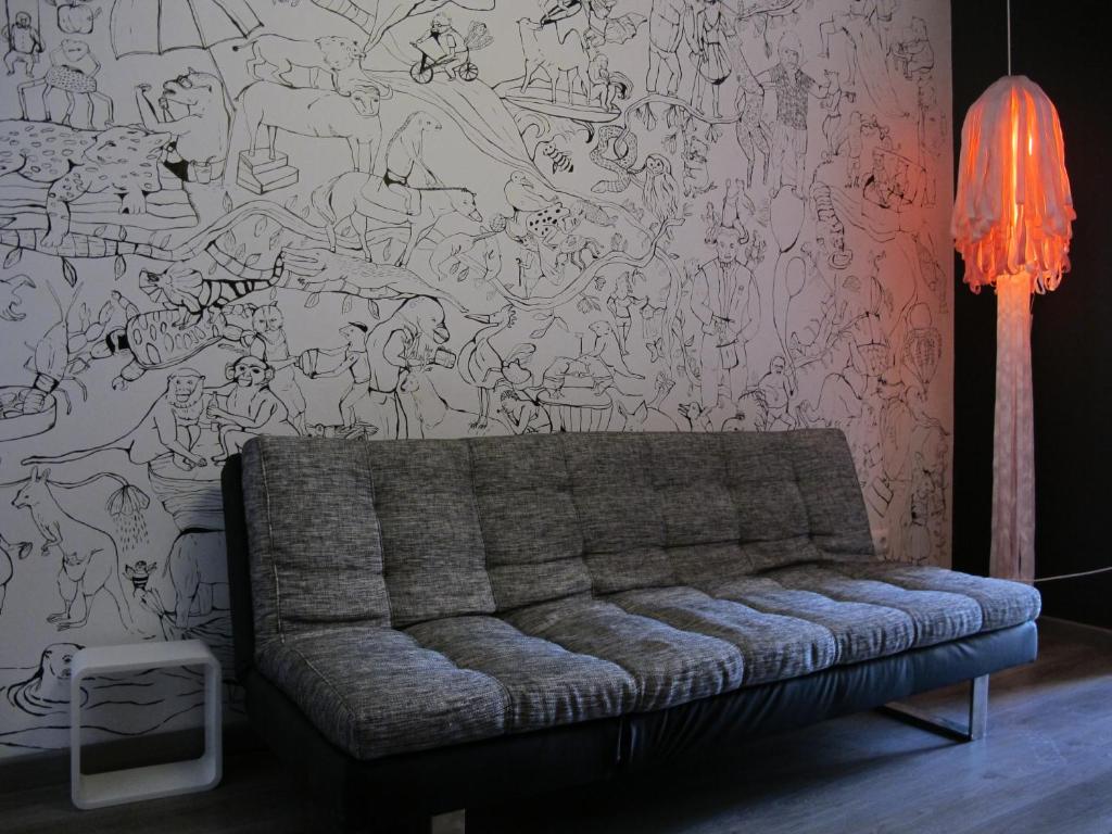 Posezení v ubytování ZOOROOMS Boutique Guesthouse