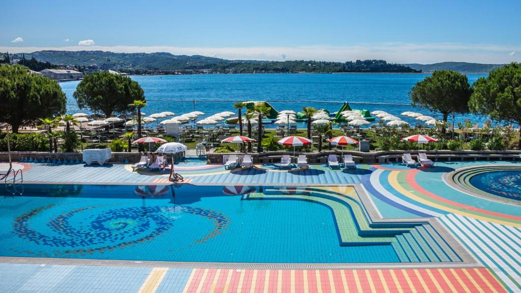 Bazen u ili blizu objekta Pension Silvia