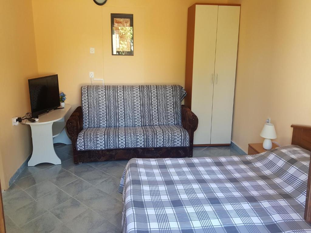 Postel nebo postele na pokoji v ubytování Apartment Silvija