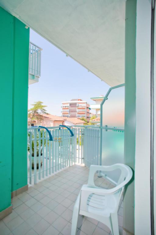 Balkón nebo terasa v ubytování Hotel Sanremo