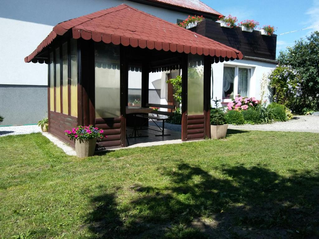 Zahrada ubytování Apartament Łebcz