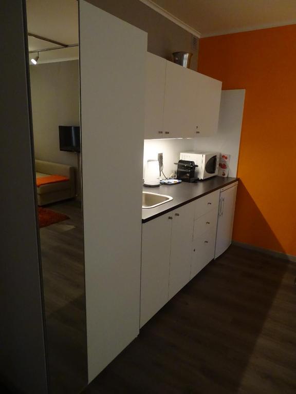 Köök või kööginurk majutusasutuses Suite 11