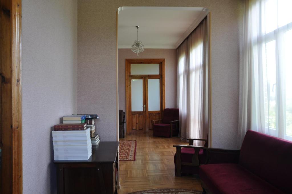 Posezení v ubytování Guest house Racha