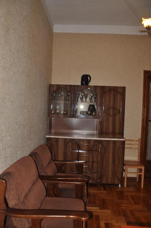 Posezení v ubytování Guest house Racha