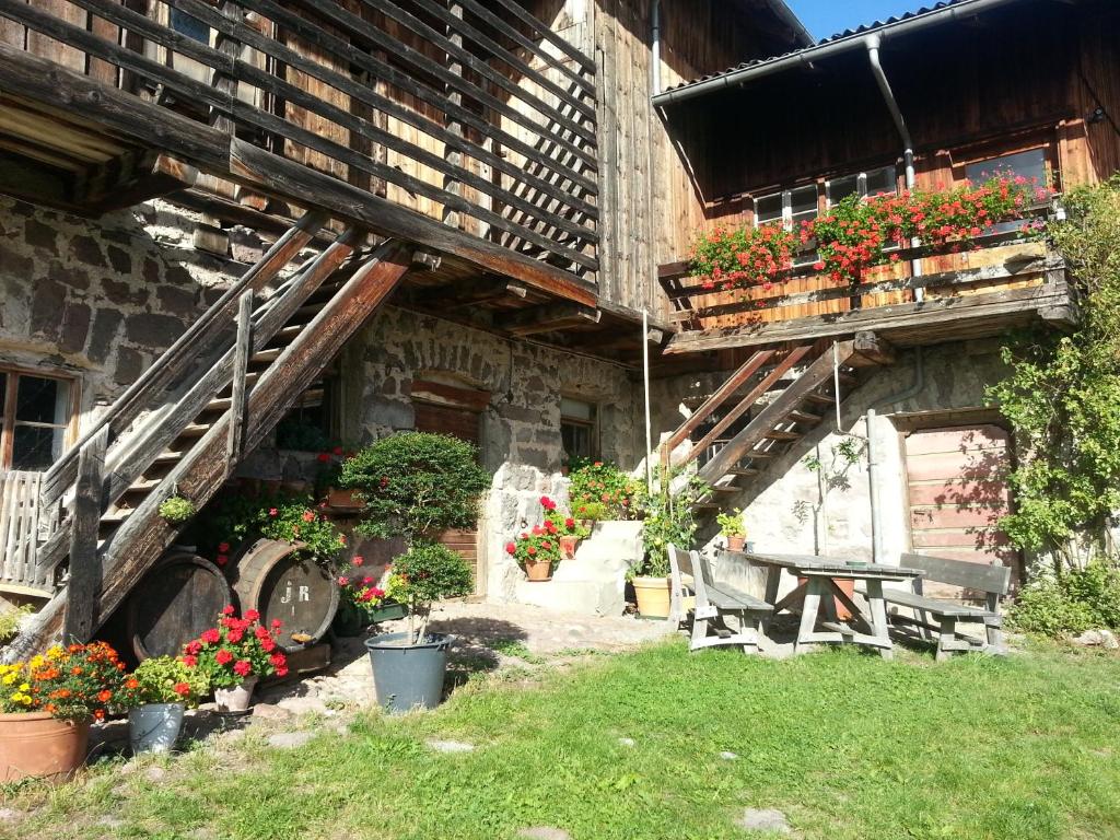 Zahrada ubytování Garni Zatzerhof