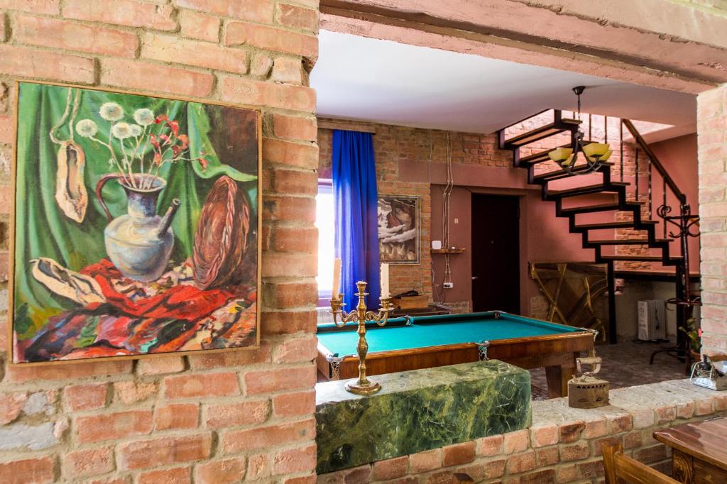 Biliár nebo kulečník v ubytování Guest House 15