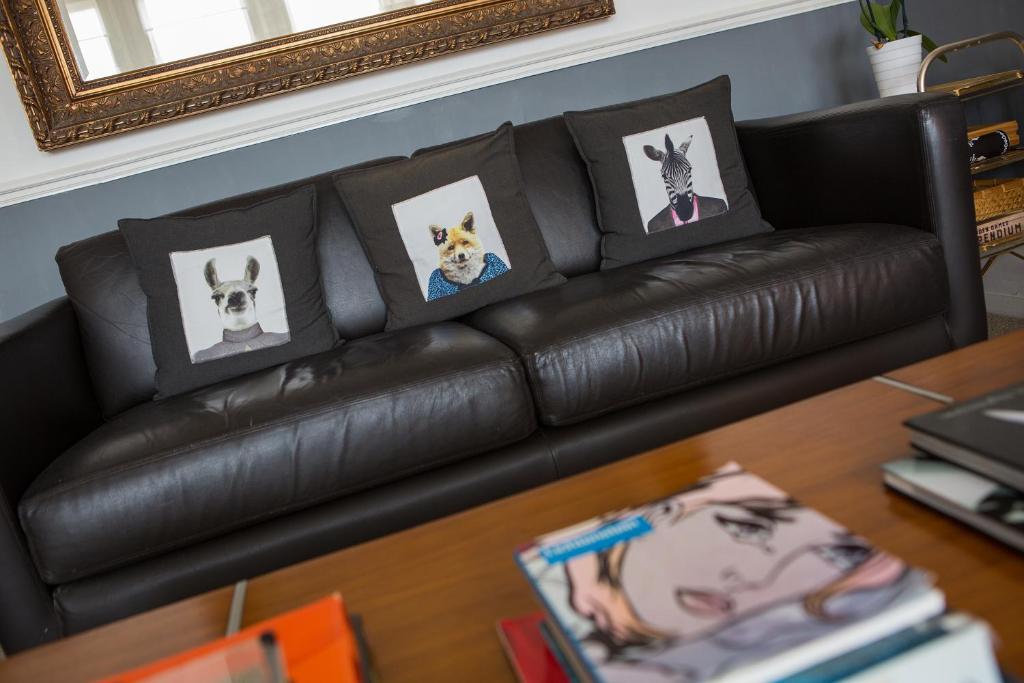 אזור ישיבה ב-Norbury House Stylish Accommodation