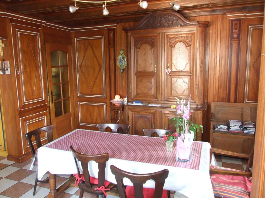 Posezení v ubytování Chambre d'Hôtes "Au Vigneron"