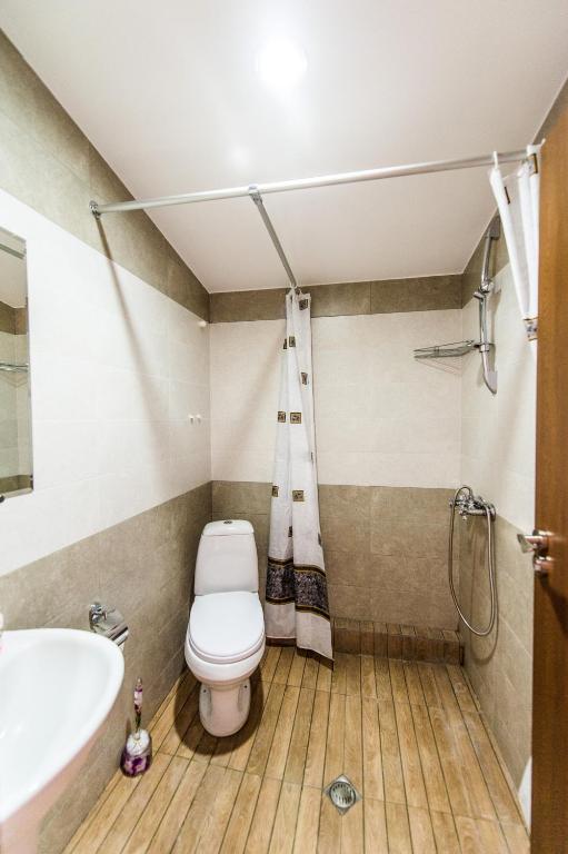 Koupelna v ubytování Guest House 15