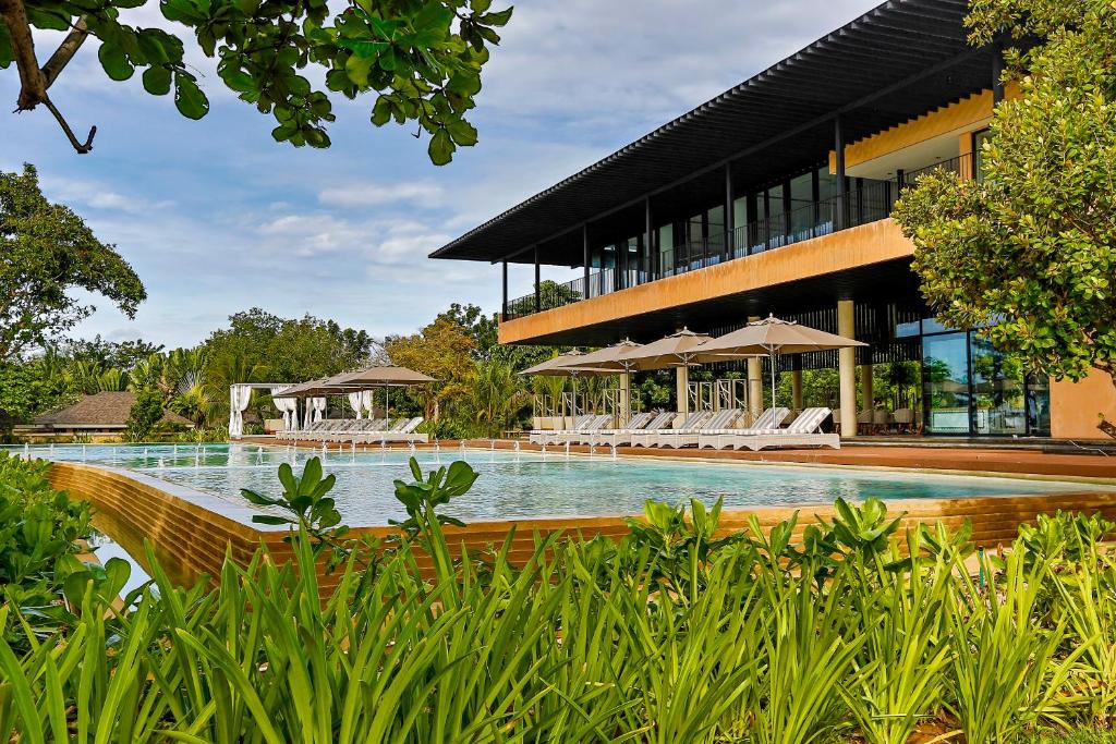 Bazén v ubytování Amorita Resort Bohol nebo v jeho okolí