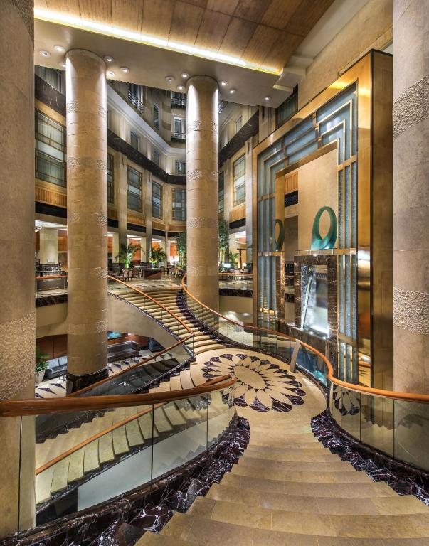 Bazén v ubytování The Fullerton Hotel Singapore nebo v jeho okolí