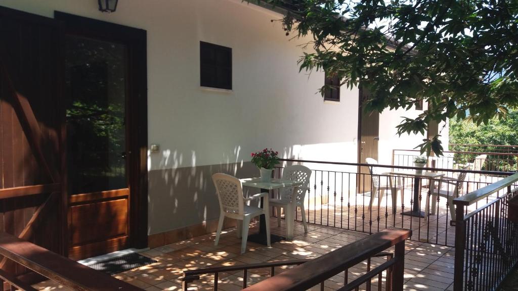 Balkon lub taras w obiekcie Agriturismo Costiera Amalfitana